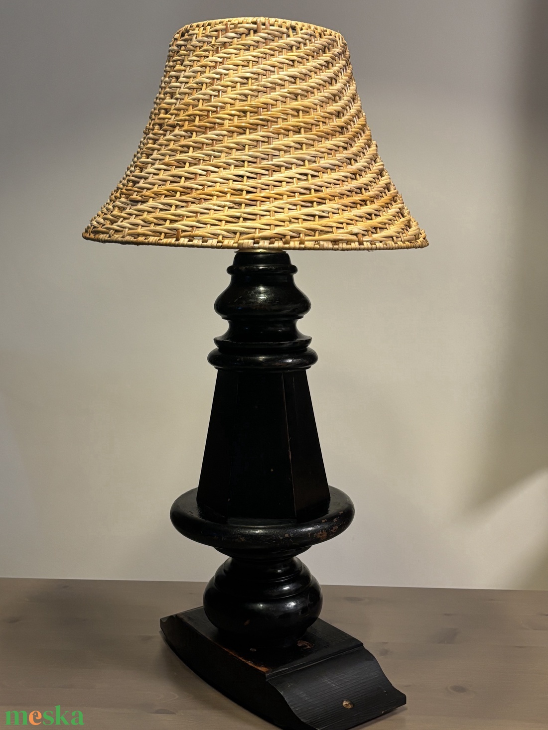 Antik zongora, zongoraláb lámpa, asztali lámpa - otthon & életmód - lámpa - asztali lámpa - Meska.hu