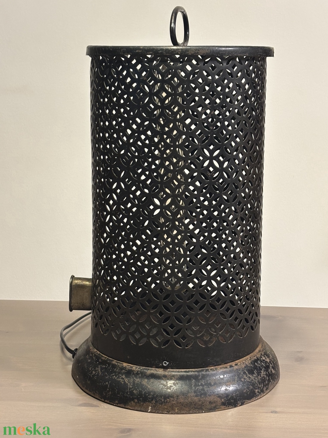 Art Deco lábmelegítő hősugárzó lámpa - otthon & életmód - lámpa - asztali lámpa - Meska.hu