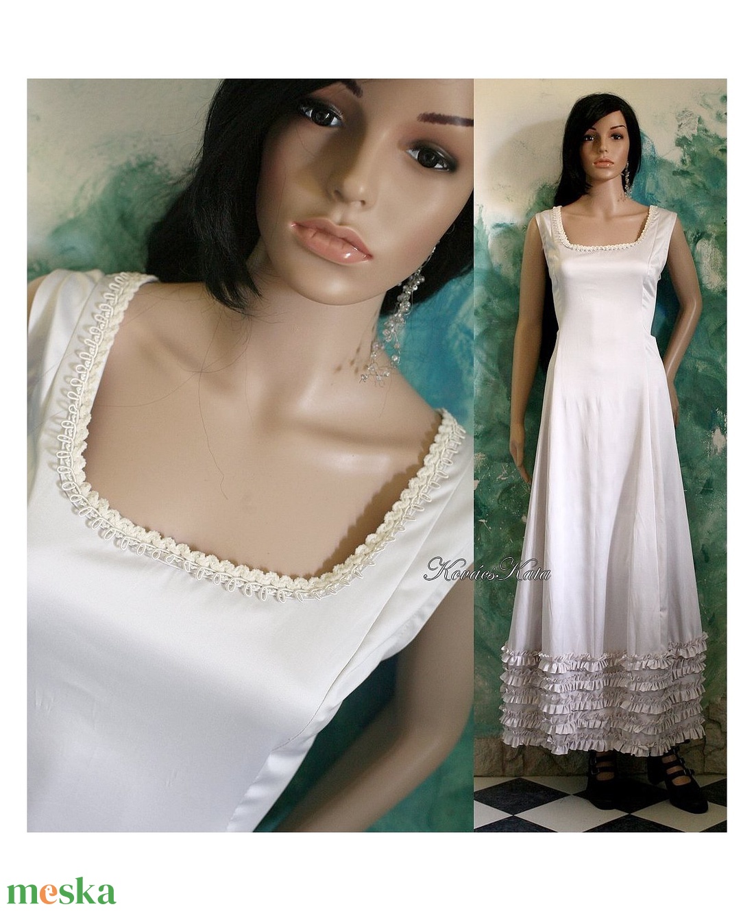 MILENA - romantikus design-ruha - esküvő - ruha - menyasszonyi ruha - Meska.hu MILENA - romantikus design-ruha - esküvő - ruha - menyasszonyi ruha - Meska.hu