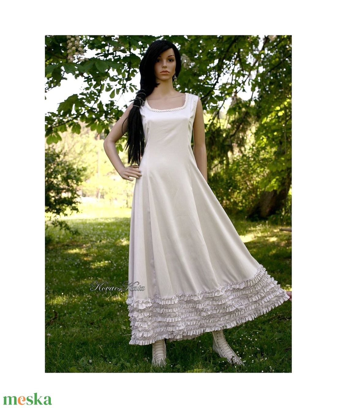 MILENA - romantikus design-ruha - esküvő - ruha - menyasszonyi ruha - Meska.hu MILENA - romantikus design-ruha - esküvő - ruha - menyasszonyi ruha - Meska.hu