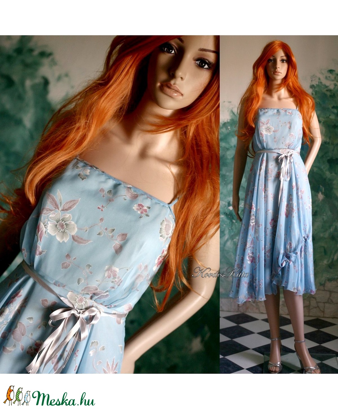 VINTAGE muszlinruha - ruha & divat - női ruha - alkalmi ruha & estélyi ruha - Meska.hu VINTAGE muszlinruha - ruha & divat - női ruha - alkalmi ruha & estélyi ruha - Meska.hu