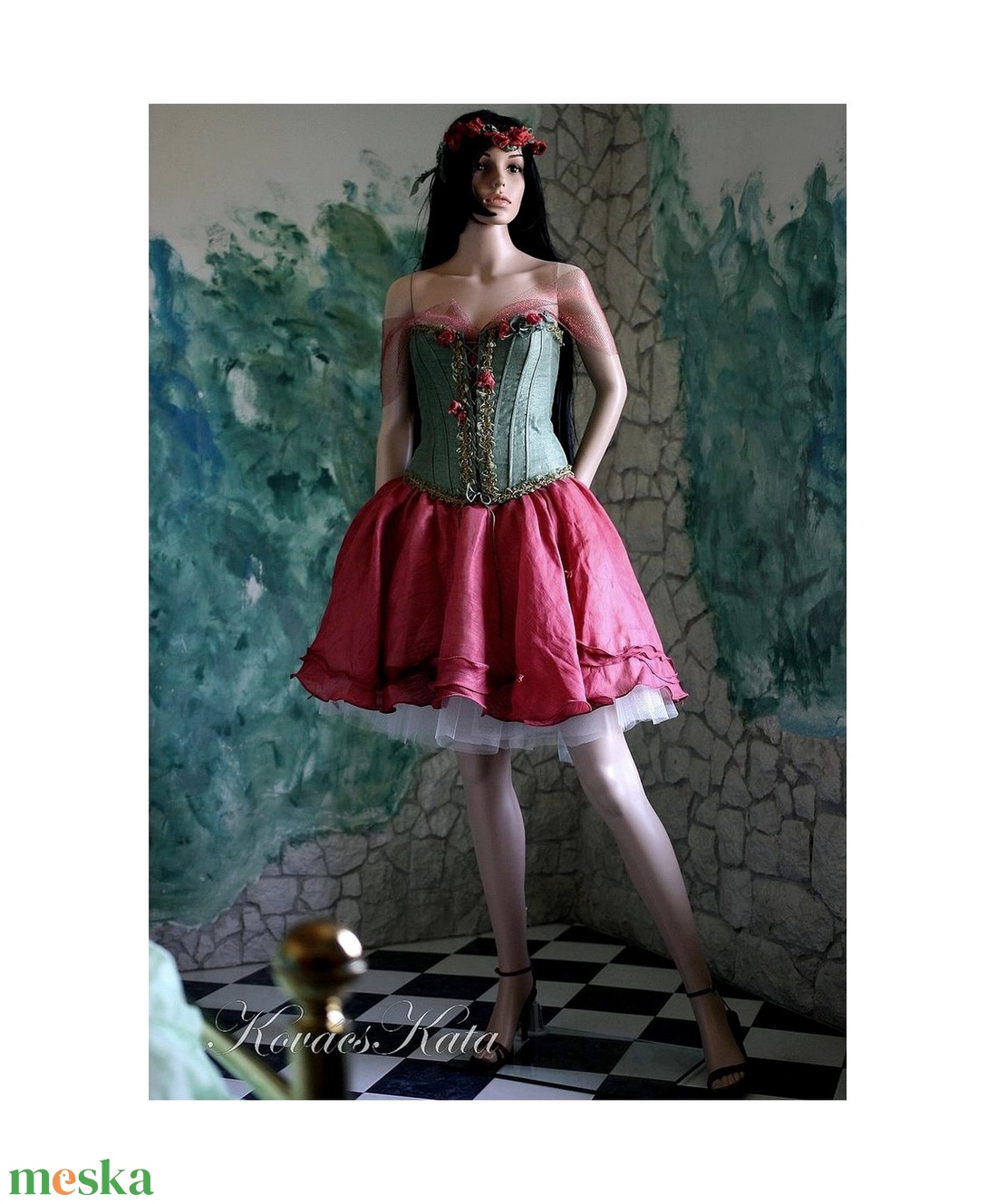 BERTA - exkluzív design-ruha, menyecske ruha - ruha & divat - női ruha - alkalmi ruha & estélyi ruha - Meska.hu BERTA - exkluzív design-ruha, menyecske ruha - ruha & divat - női ruha - alkalmi ruha & estélyi ruha - Meska.hu