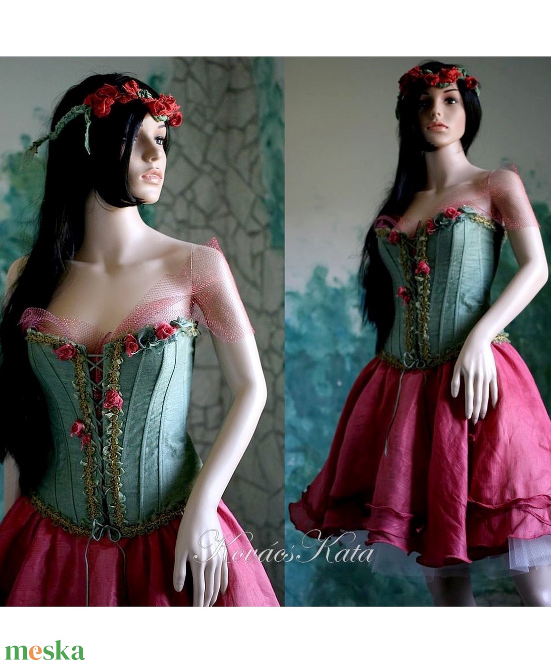 BERTA - exkluzív design-ruha, menyecske ruha - ruha & divat - női ruha - alkalmi ruha & estélyi ruha - Meska.hu BERTA - exkluzív design-ruha, menyecske ruha - ruha & divat - női ruha - alkalmi ruha & estélyi ruha - Meska.hu