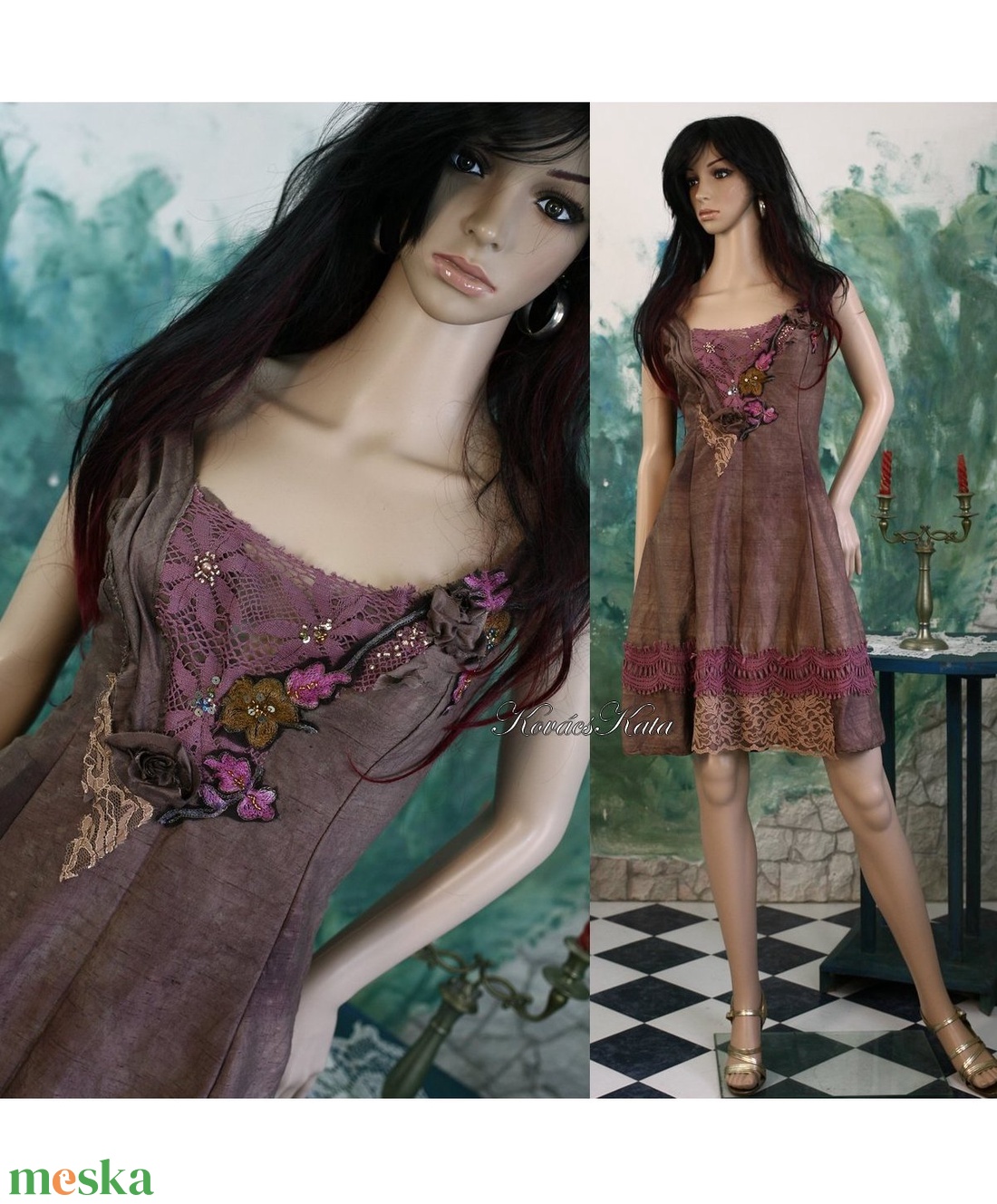 DINA - artsy hernyóselyem shantung koktélruha - ruha & divat - női ruha - alkalmi ruha & estélyi ruha - Meska.hu DINA - artsy hernyóselyem shantung koktélruha - ruha & divat - női ruha - alkalmi ruha & estélyi ruha - Meska.hu