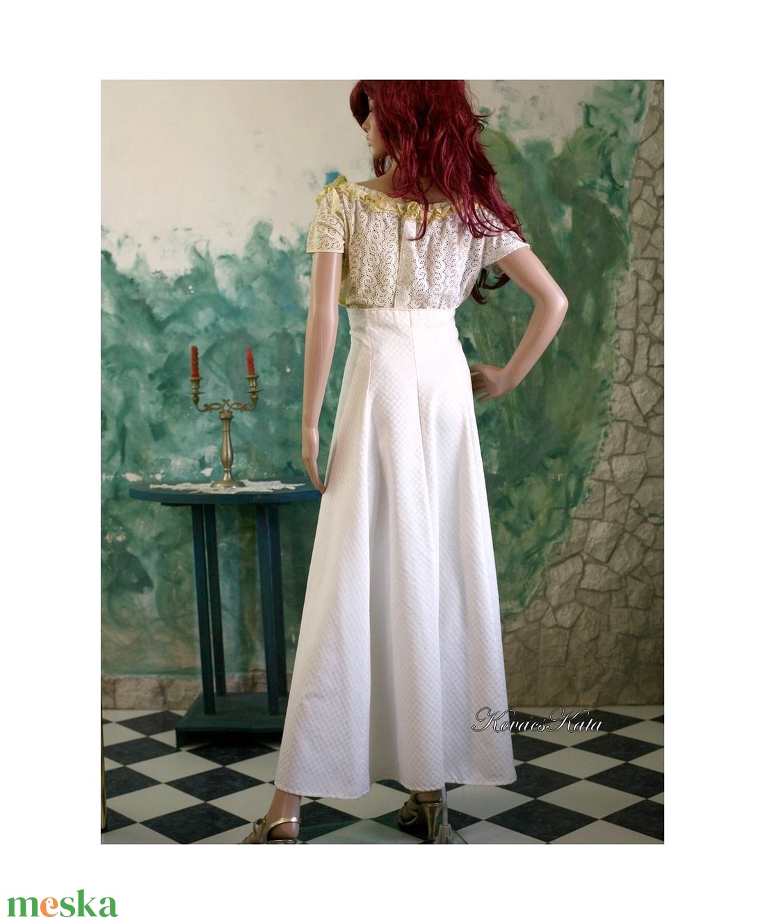 MALVIN - vintage styl design-szett, alternatív esküvői ruha - esküvő - ruha - menyasszonyi ruha - Meska.hu MALVIN - vintage styl design-szett, alternatív esküvői ruha - esküvő - ruha - menyasszonyi ruha - Meska.hu