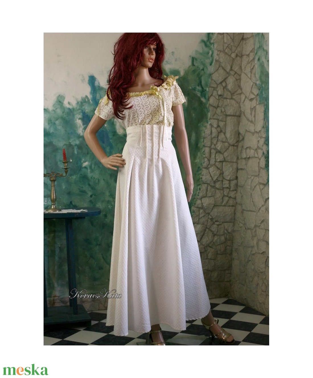 MALVIN - vintage styl design-szett, alternatív esküvői ruha - esküvő - ruha - menyasszonyi ruha - Meska.hu MALVIN - vintage styl design-szett, alternatív esküvői ruha - esküvő - ruha - menyasszonyi ruha - Meska.hu