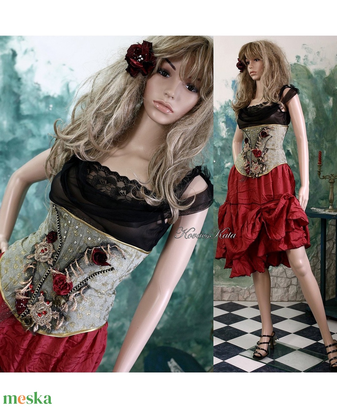 ROKOKÓ derékfűző - artsy fashion design - ruha & divat - női ruha - alkalmi ruha & estélyi ruha - Meska.hu ROKOKÓ derékfűző - artsy fashion design - ruha & divat - női ruha - alkalmi ruha & estélyi ruha - Meska.hu