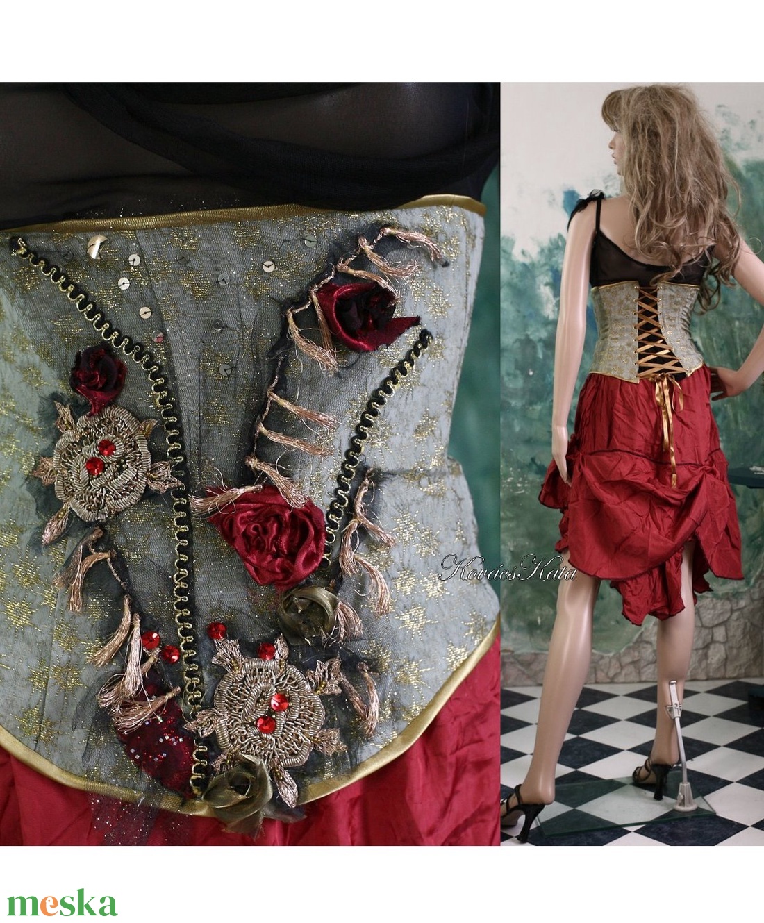 ROKOKÓ derékfűző - artsy fashion design - ruha & divat - női ruha - alkalmi ruha & estélyi ruha - Meska.hu ROKOKÓ derékfűző - artsy fashion design - ruha & divat - női ruha - alkalmi ruha & estélyi ruha - Meska.hu