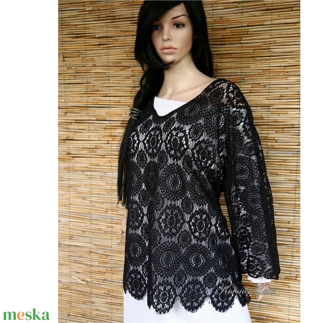 VINTAGE-MINTÁS - goth csipke-tunika - ruha & divat - női ruha - tunika - Meska.hu VINTAGE-MINTÁS - goth csipke-tunika - ruha & divat - női ruha - tunika - Meska.hu