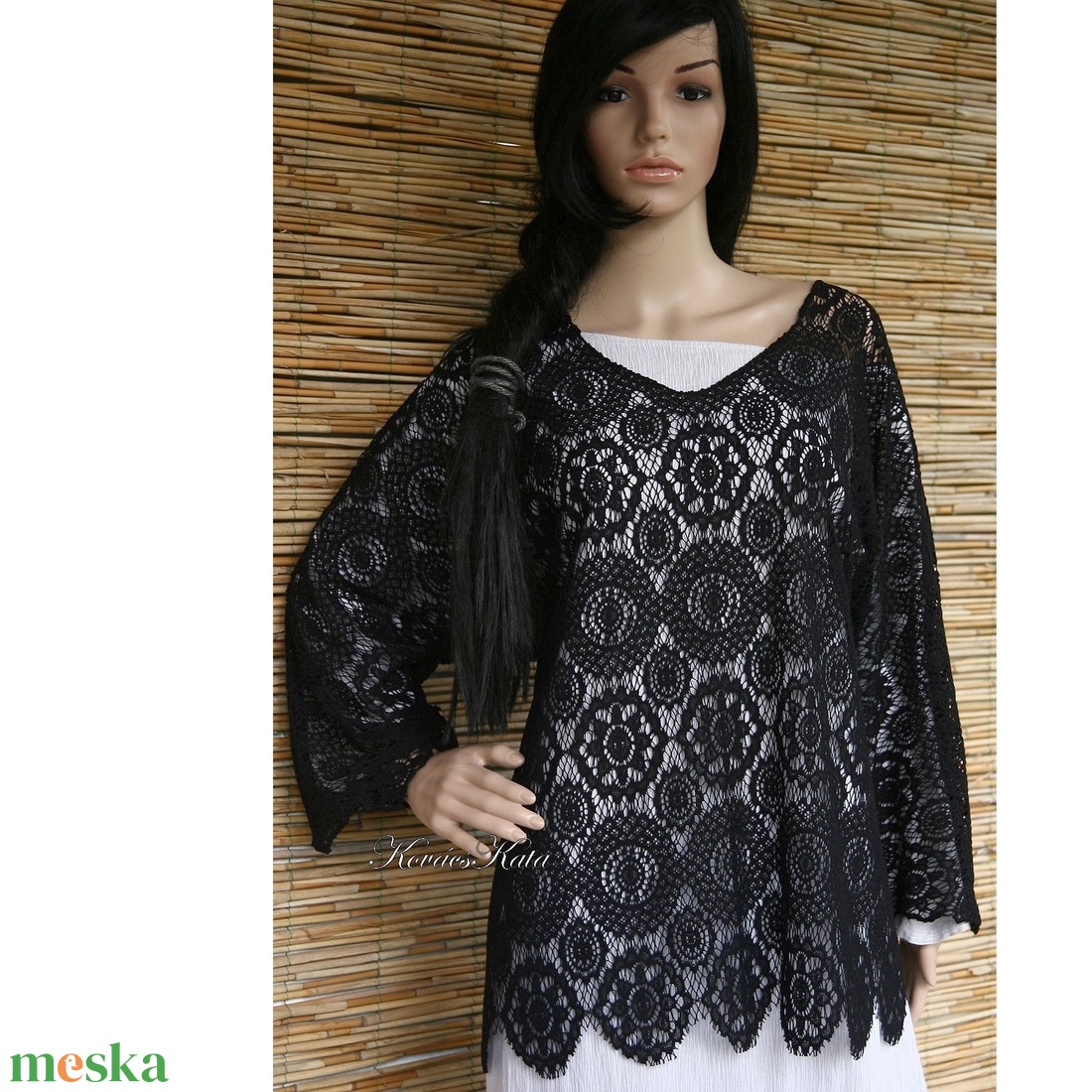 VINTAGE-MINTÁS - goth csipke-tunika - ruha & divat - női ruha - tunika - Meska.hu VINTAGE-MINTÁS - goth csipke-tunika - ruha & divat - női ruha - tunika - Meska.hu