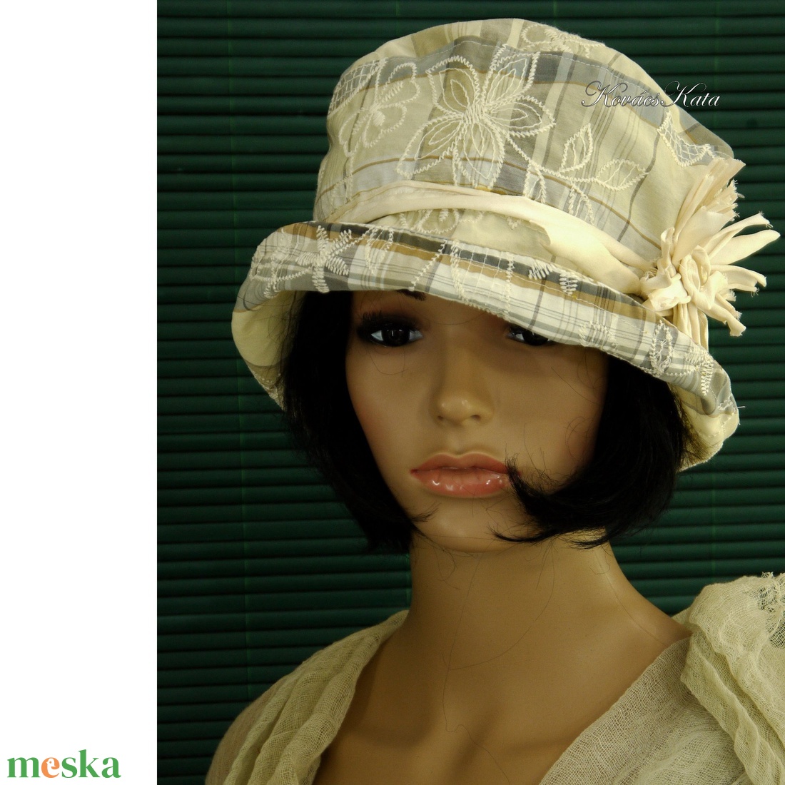 FREIA cloche - design flapper-kalap - ruha & divat - sál, sapka, kendő - kalap - Meska.hu FREIA cloche - design flapper-kalap - ruha & divat - sál, sapka, kendő - kalap - Meska.hu