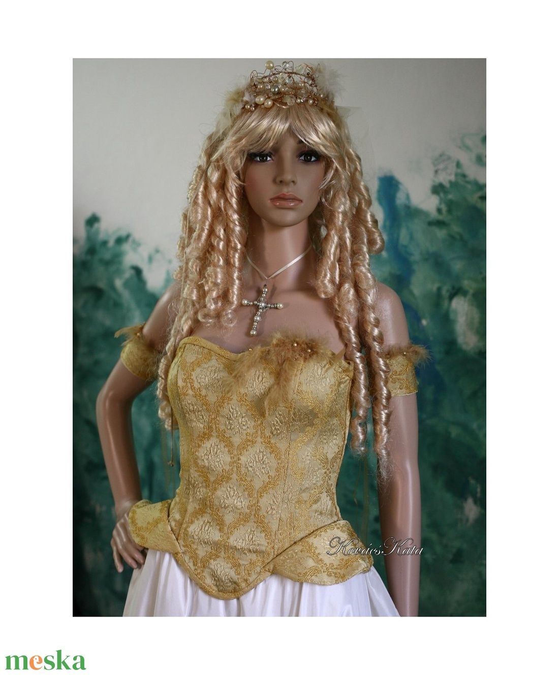 APHRODITE - antik-brokát fűző - esküvő - ruha - menyasszonyi ruha - Meska.hu APHRODITE - antik-brokát fűző - esküvő - ruha - menyasszonyi ruha - Meska.hu