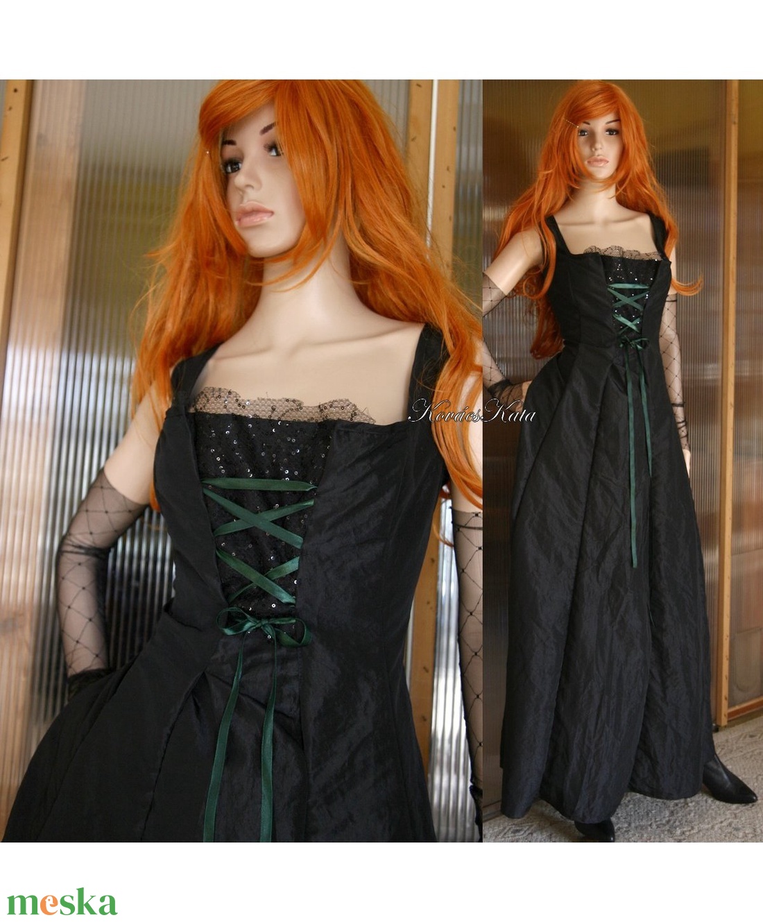 TOSCA - romantikus goth estélyiruha XL - ruha & divat - női ruha - alkalmi ruha & estélyi ruha - Meska.hu TOSCA - romantikus goth estélyiruha XL - ruha & divat - női ruha - alkalmi ruha & estélyi ruha - Meska.hu
