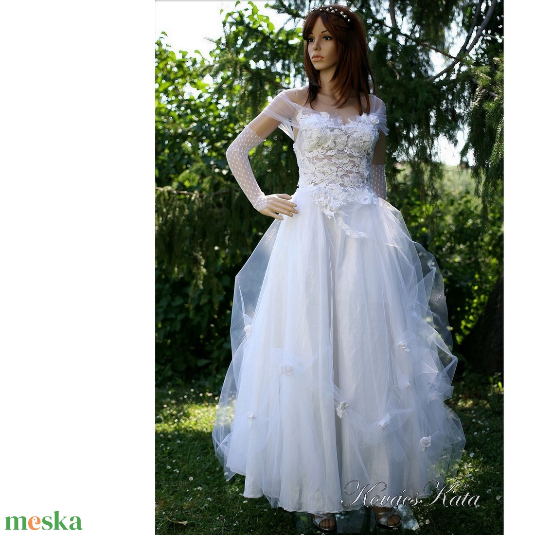 LEILA - tündéres, tüllös bohém menyasszonyi ruha - esküvő - ruha - menyasszonyi ruha - Meska.hu LEILA - tündéres, tüllös bohém menyasszonyi ruha - esküvő - ruha - menyasszonyi ruha - Meska.hu