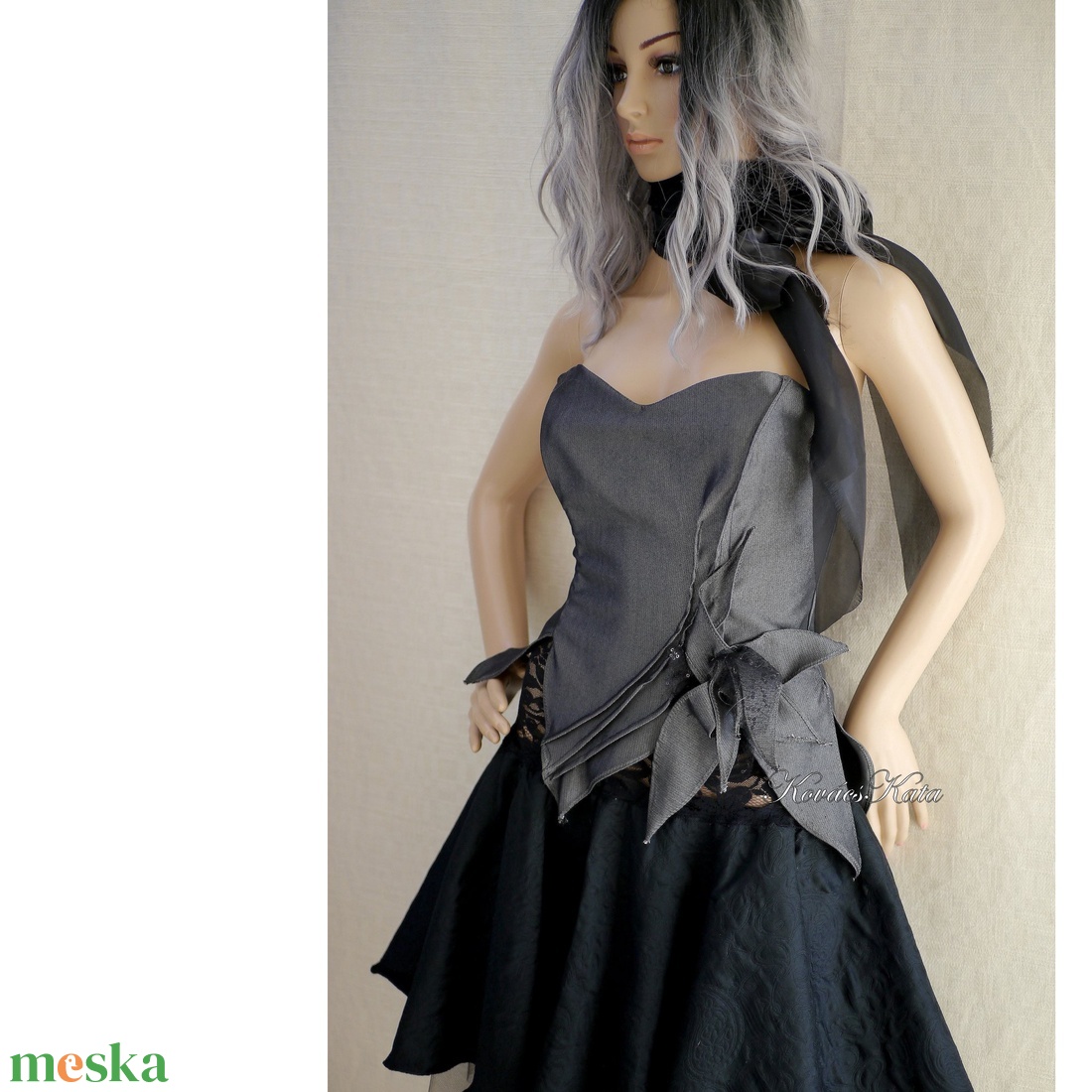 TAFT MÍDER - artsy goth korzet - ruha & divat - női ruha - alkalmi ruha & estélyi ruha - Meska.hu TAFT MÍDER - artsy goth korzet - ruha & divat - női ruha - alkalmi ruha & estélyi ruha - Meska.hu