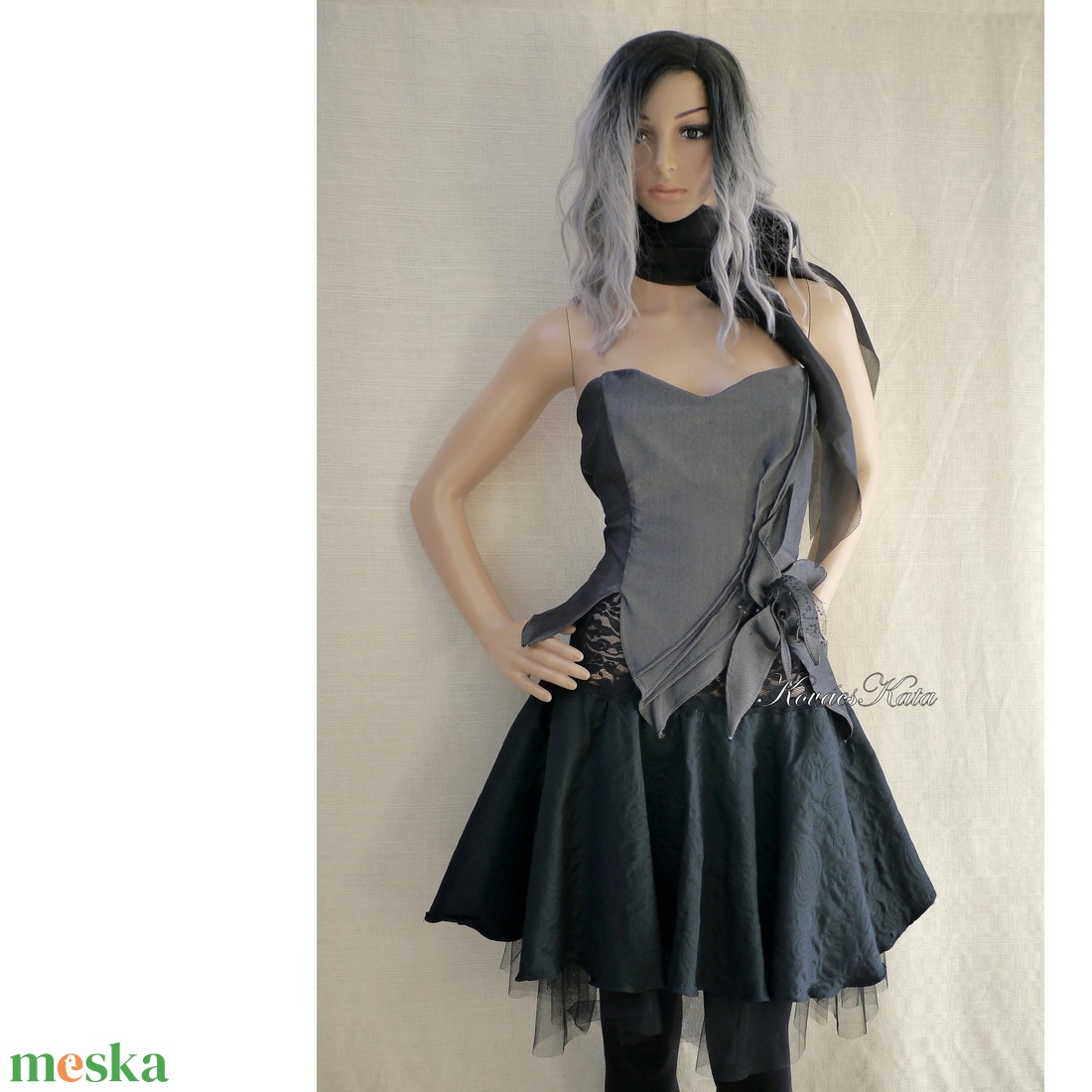 TAFT MÍDER - artsy goth korzet - ruha & divat - női ruha - alkalmi ruha & estélyi ruha - Meska.hu TAFT MÍDER - artsy goth korzet - ruha & divat - női ruha - alkalmi ruha & estélyi ruha - Meska.hu