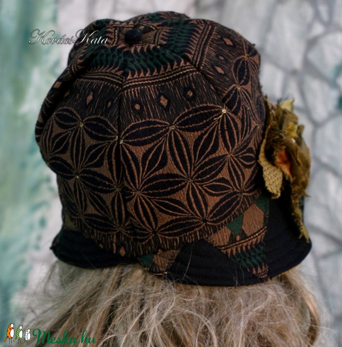 CLOCHE-ŐSZ - design flapper-kalap - ruha & divat - sál, sapka, kendő - kalap - Meska.hu CLOCHE-ŐSZ - design flapper-kalap - ruha & divat - sál, sapka, kendő - kalap - Meska.hu