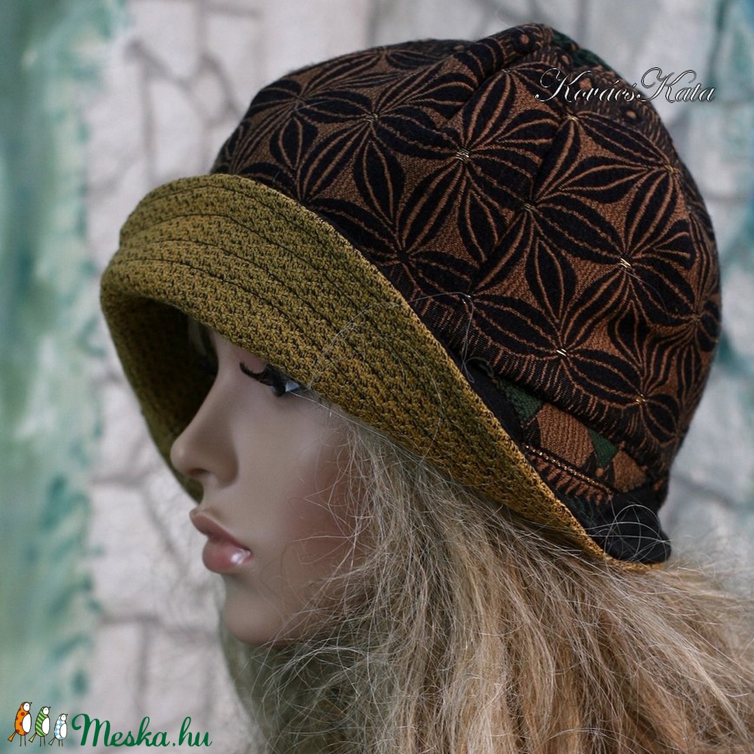CLOCHE-ŐSZ - design flapper-kalap - ruha & divat - sál, sapka, kendő - kalap - Meska.hu CLOCHE-ŐSZ - design flapper-kalap - ruha & divat - sál, sapka, kendő - kalap - Meska.hu