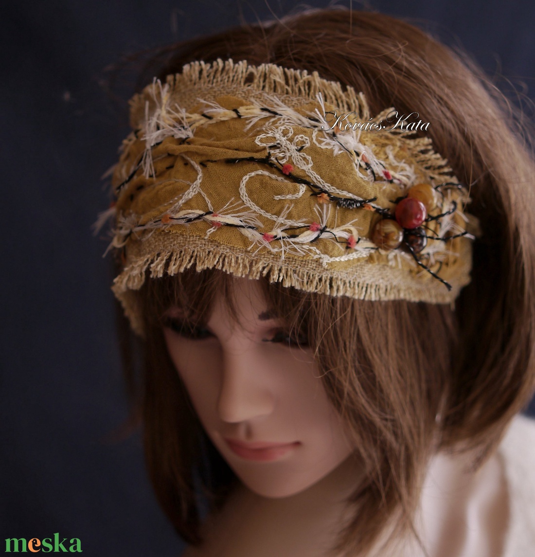 FITYULA - bohém patchwork flapper fejpánt / rusztikus okker - ruha & divat - hajdísz & hajcsat - hajráf & hajpánt - Meska.hu FITYULA - bohém patchwork flapper fejpánt / rusztikus okker - ruha & divat - hajdísz & hajcsat - hajráf & hajpánt - Meska.hu