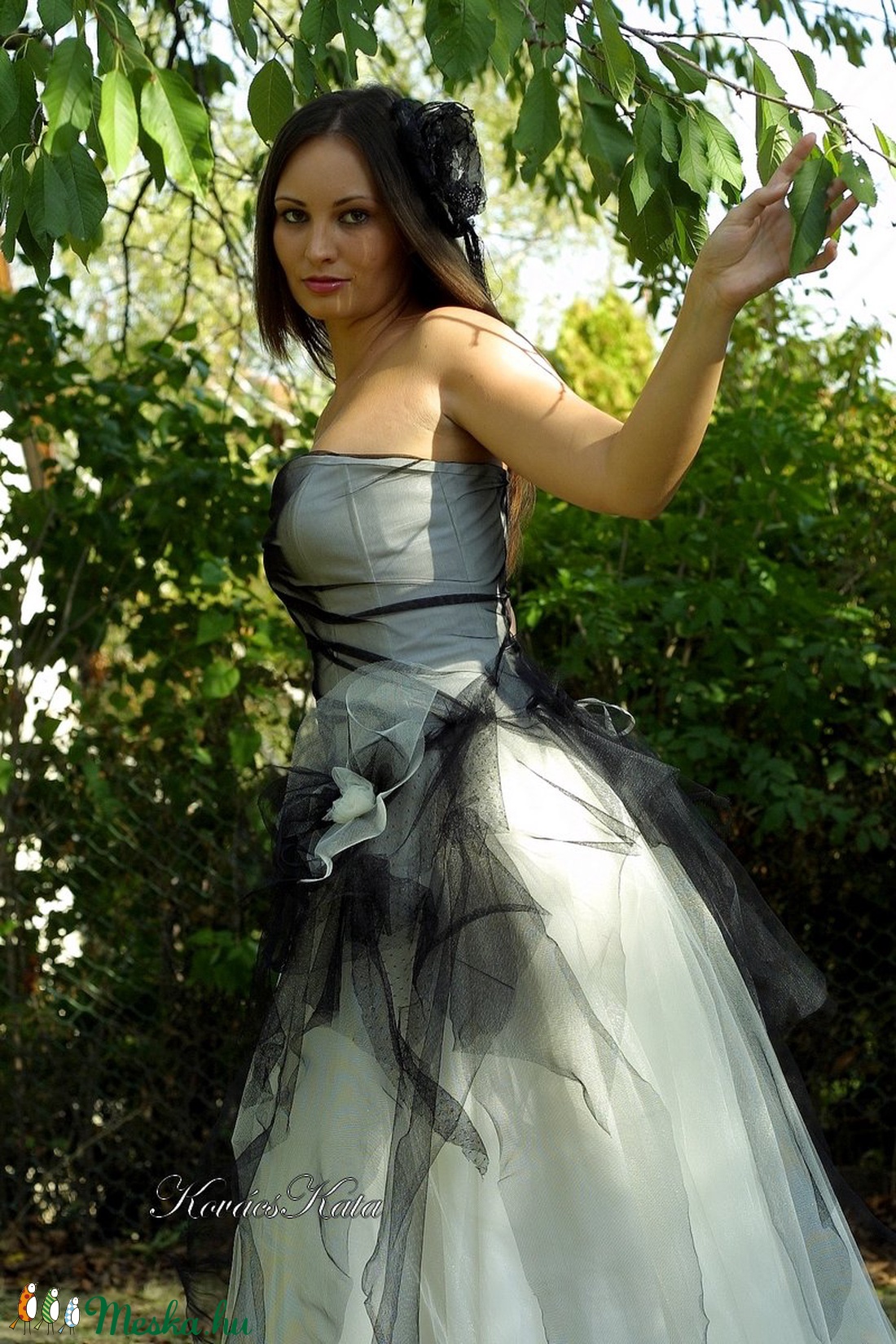 PRISCILLA - modern goth menyasszonyi ruha - esküvő - ruha - menyasszonyi ruha - Meska.hu PRISCILLA - modern goth menyasszonyi ruha - esküvő - ruha - menyasszonyi ruha - Meska.hu