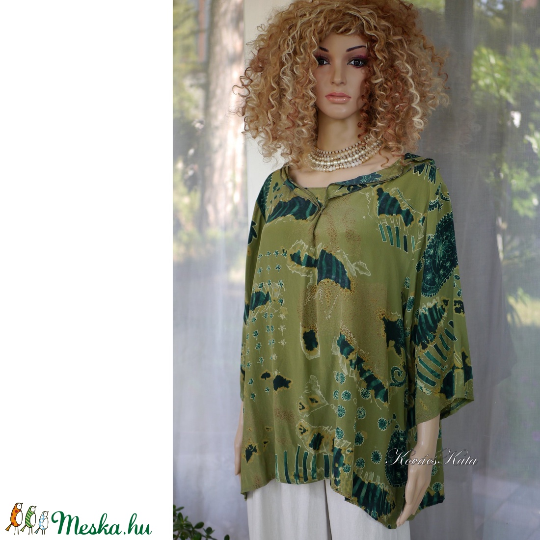 VALENTA - exkluzív 100% Crepe de Chine selyemblúz - ruha & divat - női ruha - blúz - Meska.hu VALENTA - exkluzív 100% Crepe de Chine selyemblúz - ruha & divat - női ruha - blúz - Meska.hu