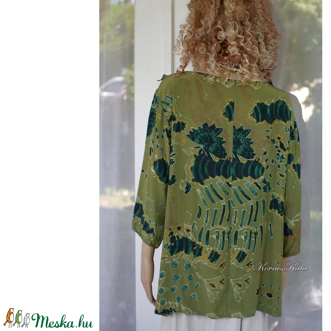 VALENTA - exkluzív 100% Crepe de Chine selyemblúz - ruha & divat - női ruha - blúz - Meska.hu VALENTA - exkluzív 100% Crepe de Chine selyemblúz - ruha & divat - női ruha - blúz - Meska.hu