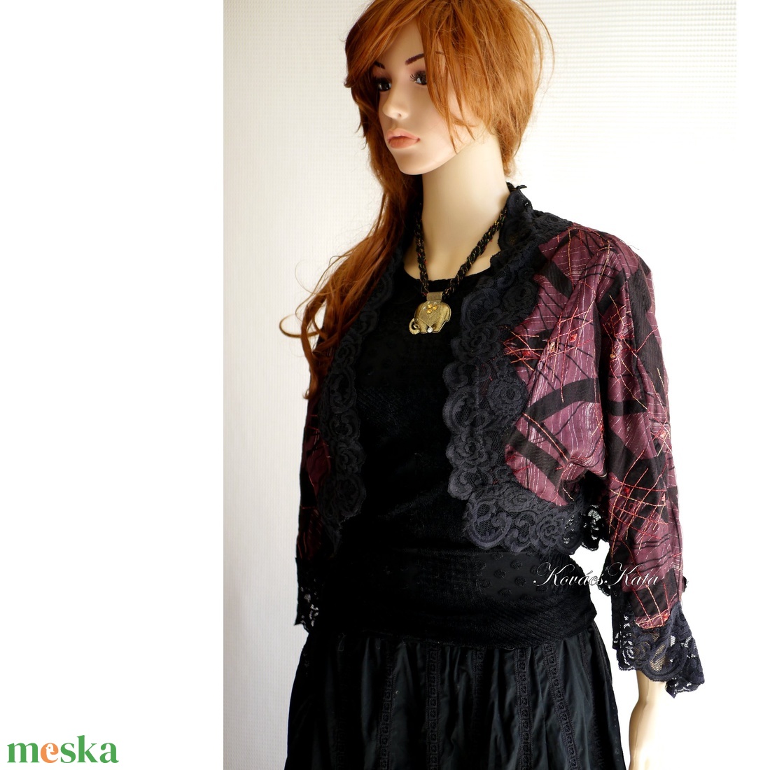 ELINA BOLERÓ - romantikus design kabátka - ruha & divat - női ruha - alkalmi ruha & estélyi ruha - Meska.hu ELINA BOLERÓ - romantikus design kabátka - ruha & divat - női ruha - alkalmi ruha & estélyi ruha - Meska.hu