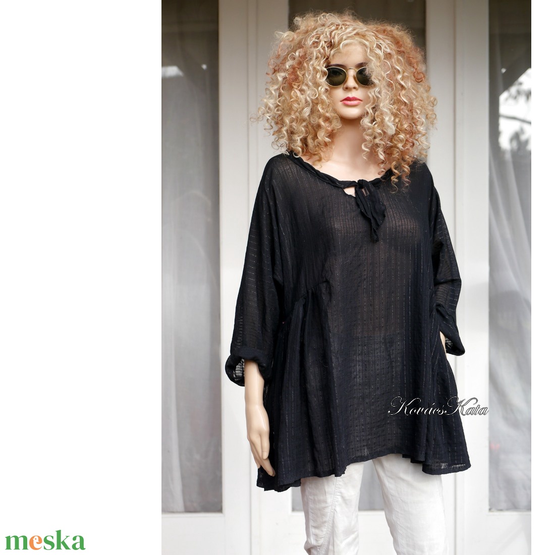 PAULA XXL - exkluzív lagenlook pamutmuszlin tunika - ruha & divat - női ruha - tunika - Meska.hu PAULA XXL - exkluzív lagenlook pamutmuszlin tunika - ruha & divat - női ruha - tunika - Meska.hu