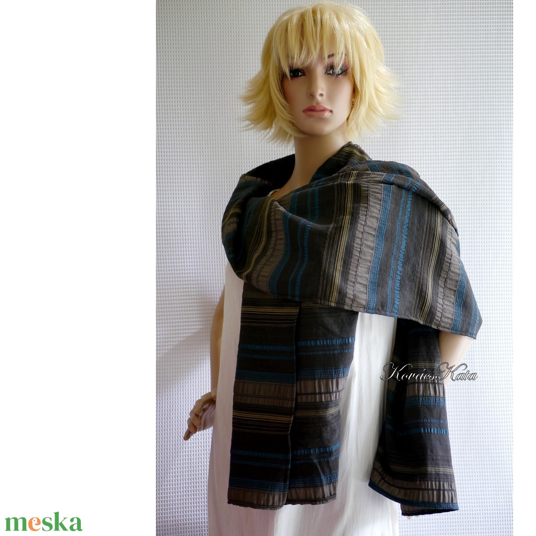 SILK-PUPLIN STÓLA - ruha & divat - sál, sapka, kendő - stóla - Meska.hu SILK-PUPLIN STÓLA - ruha & divat - sál, sapka, kendő - stóla - Meska.hu