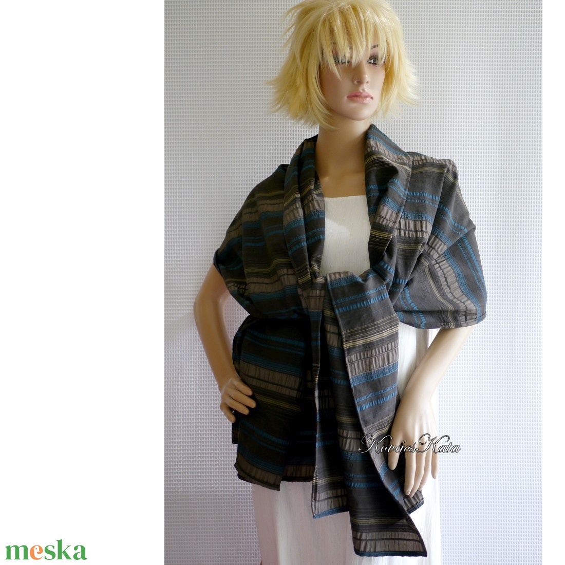 SILK-PUPLIN STÓLA - ruha & divat - sál, sapka, kendő - stóla - Meska.hu SILK-PUPLIN STÓLA - ruha & divat - sál, sapka, kendő - stóla - Meska.hu