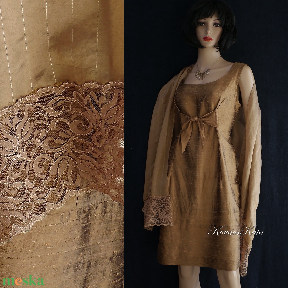 STELLA - csipkés organza stóla - ruha & divat - sál, sapka, kendő - stóla - Meska.hu STELLA - csipkés organza stóla - ruha & divat - sál, sapka, kendő - stóla - Meska.hu