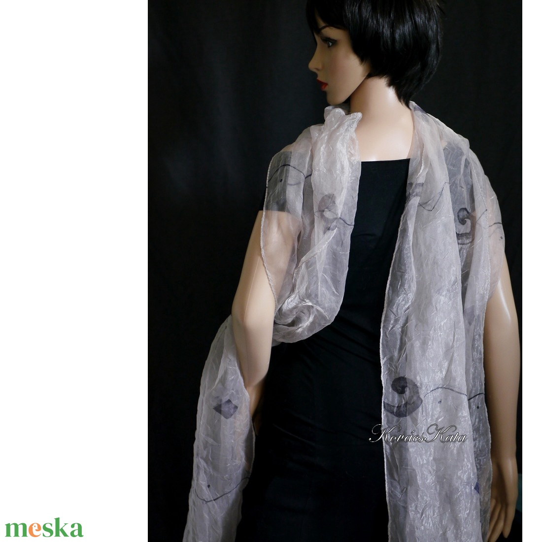 GYŰRT-ORGANZA STÓLA - ruha & divat - sál, sapka, kendő - stóla - Meska.hu GYŰRT-ORGANZA STÓLA - ruha & divat - sál, sapka, kendő - stóla - Meska.hu