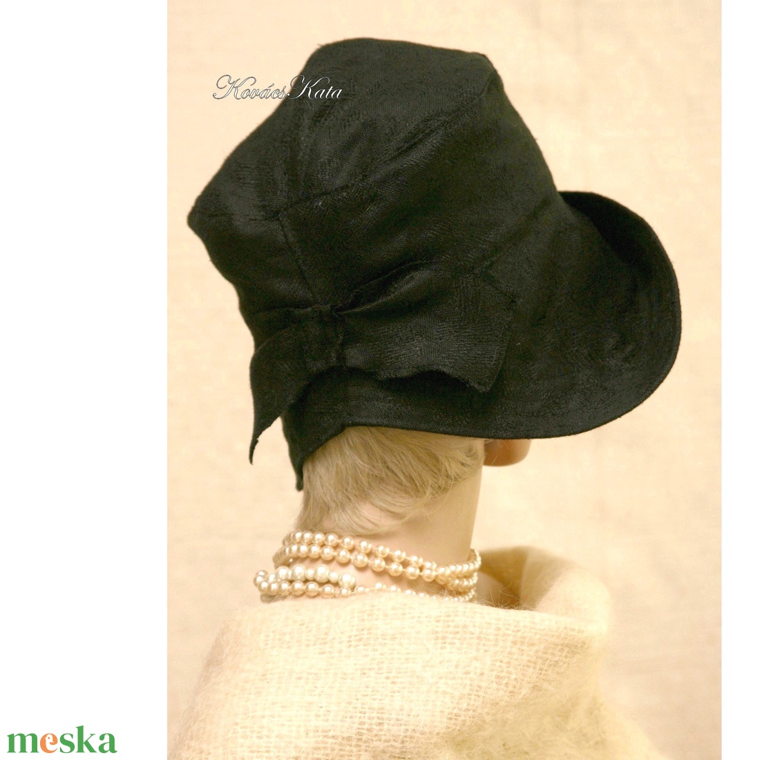 TANIA cloche - design flapper-kalap - ruha & divat - sál, sapka, kendő - kalap - Meska.hu TANIA cloche - design flapper-kalap - ruha & divat - sál, sapka, kendő - kalap - Meska.hu