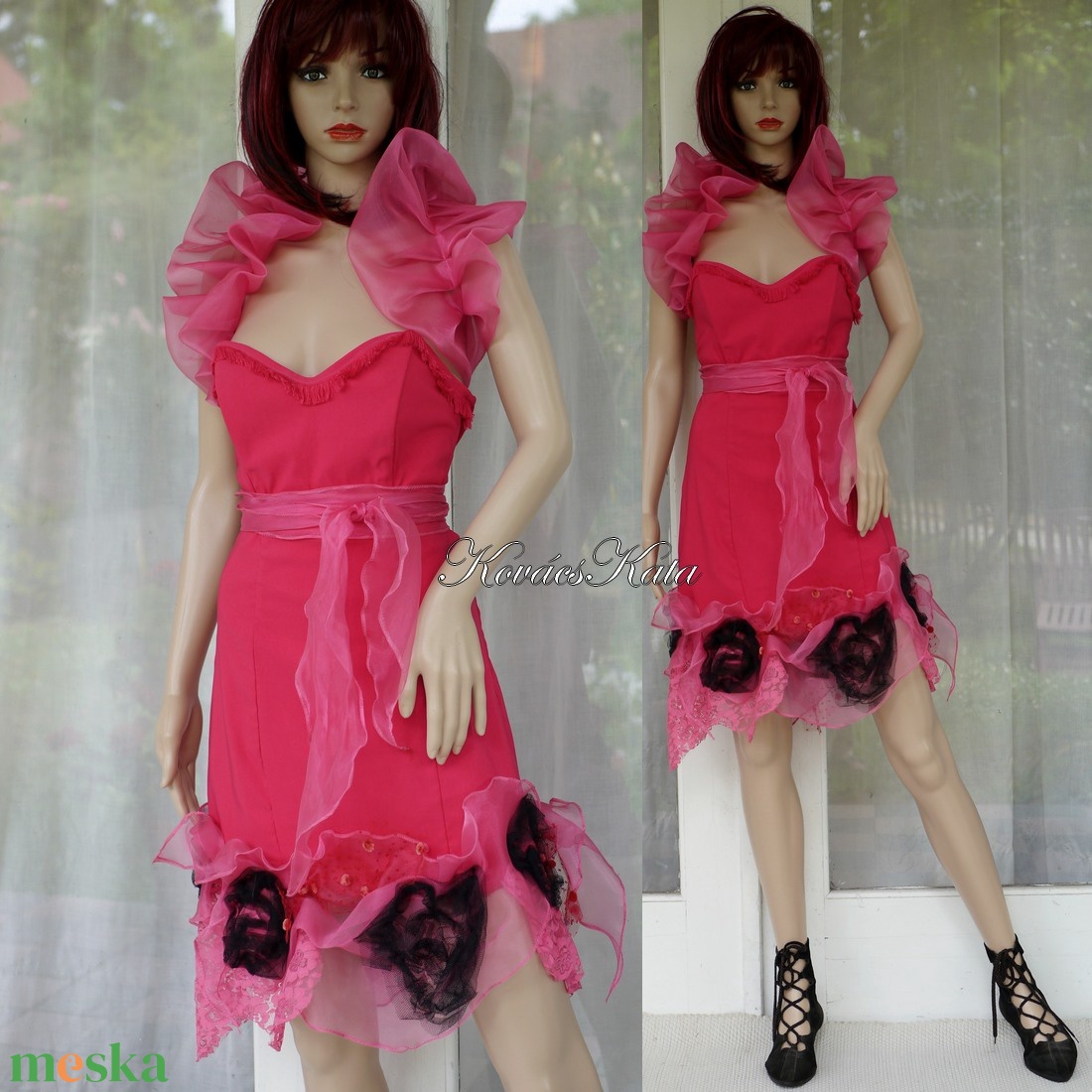 PINKY - applikált koktélruha organza wrappal - ruha & divat - női ruha - alkalmi ruha & estélyi ruha - Meska.hu PINKY - applikált koktélruha organza wrappal - ruha & divat - női ruha - alkalmi ruha & estélyi ruha - Meska.hu