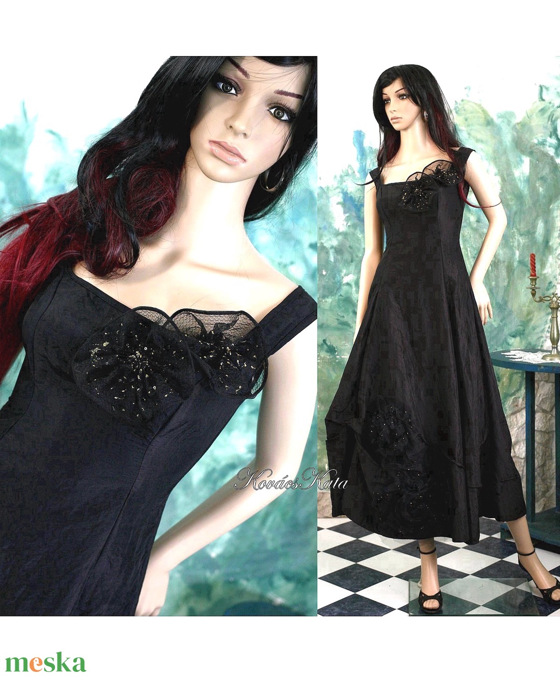 ELEKTRA - goth taftruha, princessz-ruha - ruha & divat - női ruha - alkalmi ruha & estélyi ruha - Meska.hu ELEKTRA - goth taftruha, princessz-ruha - ruha & divat - női ruha - alkalmi ruha & estélyi ruha - Meska.hu
