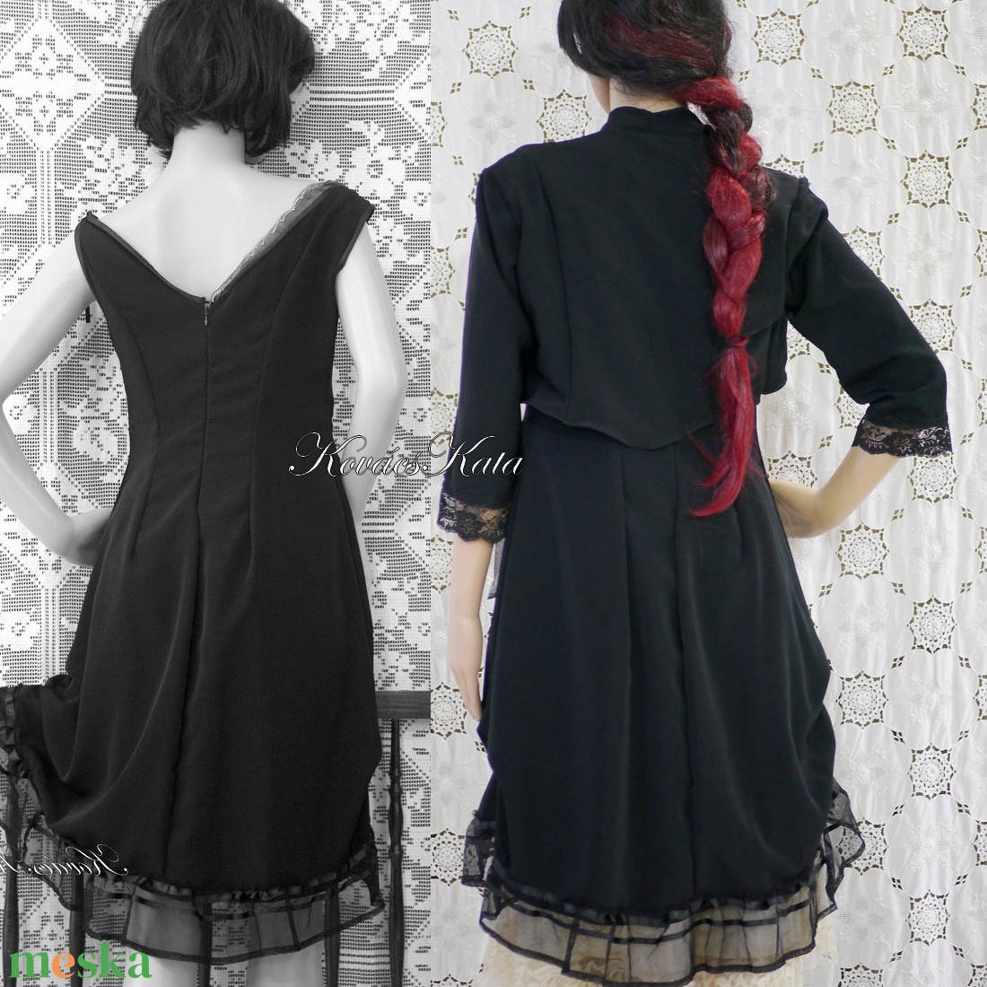 INDIRA - goth design ruha boleróval - ruha & divat - női ruha - alkalmi ruha & estélyi ruha - Meska.hu INDIRA - goth design ruha boleróval - ruha & divat - női ruha - alkalmi ruha & estélyi ruha - Meska.hu