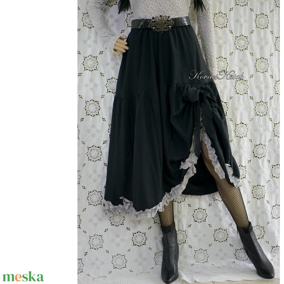 FRILL - goth lolita fodros taft design-szoknya - ruha & divat - női ruha - alkalmi ruha & estélyi ruha - Meska.hu FRILL - goth lolita fodros taft design-szoknya - ruha & divat - női ruha - alkalmi ruha & estélyi ruha - Meska.hu