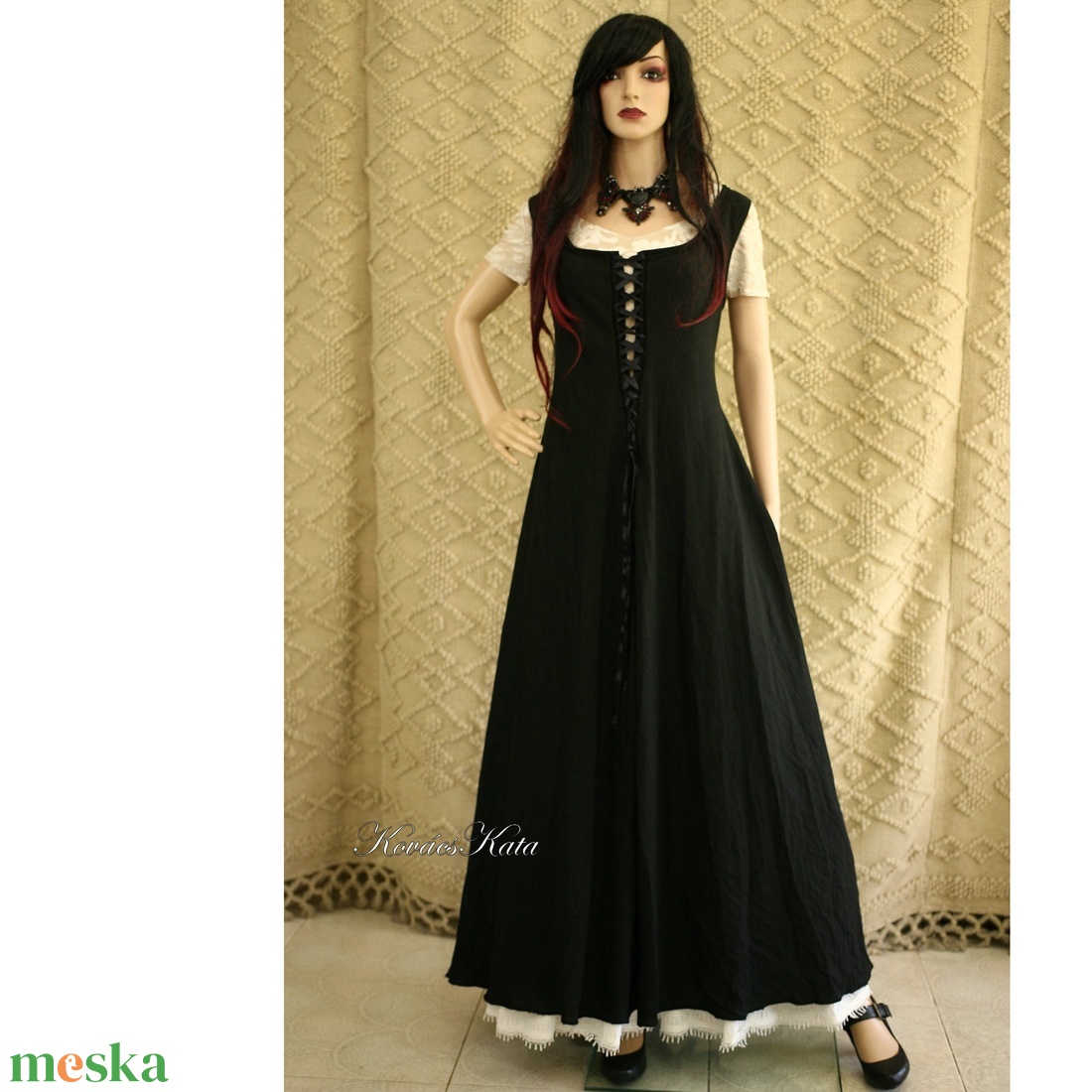ÉBEN KIRTLE - gótikus design ruha, princessz-ruha - ruha & divat - női ruha - alkalmi ruha & estélyi ruha - Meska.hu ÉBEN KIRTLE - gótikus design ruha, princessz-ruha - ruha & divat - női ruha - alkalmi ruha & estélyi ruha - Meska.hu