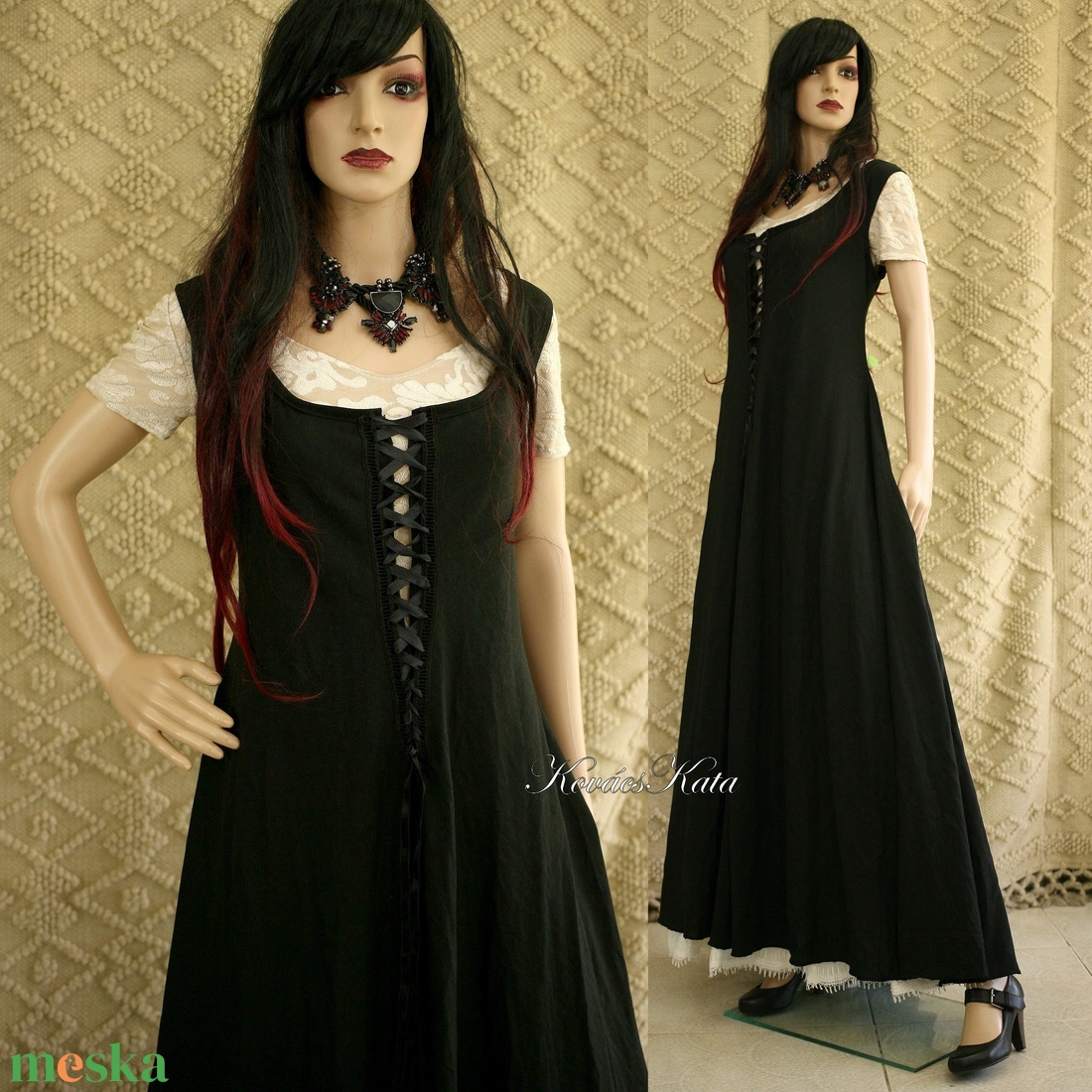 ÉBEN KIRTLE - gótikus design ruha, princessz-ruha - ruha & divat - női ruha - alkalmi ruha & estélyi ruha - Meska.hu ÉBEN KIRTLE - gótikus design ruha, princessz-ruha - ruha & divat - női ruha - alkalmi ruha & estélyi ruha - Meska.hu