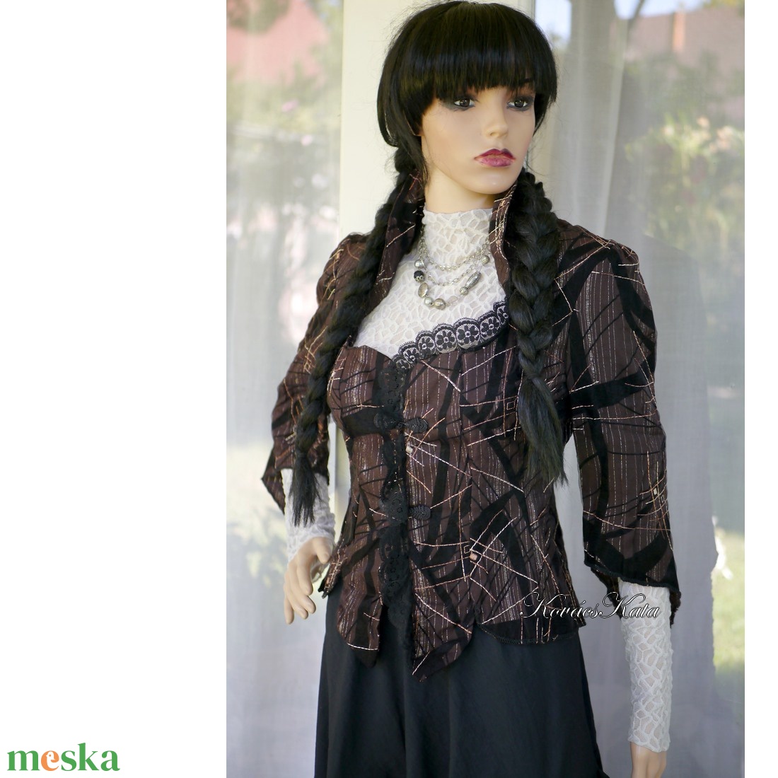 DIANA / orient mokka -design kabátka - ruha & divat - női ruha - alkalmi ruha & estélyi ruha - Meska.hu DIANA / orient mokka -design kabátka - ruha & divat - női ruha - alkalmi ruha & estélyi ruha - Meska.hu