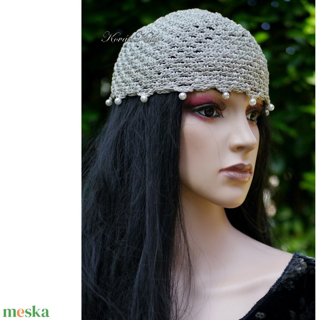 GYÖNGYÖS ZSINÓR SAPKA - romantikus horgolt flapper sapka - ruha & divat - sál, sapka, kendő - sapka - Meska.hu GYÖNGYÖS ZSINÓR SAPKA - romantikus horgolt flapper sapka - ruha & divat - sál, sapka, kendő - sapka - Meska.hu