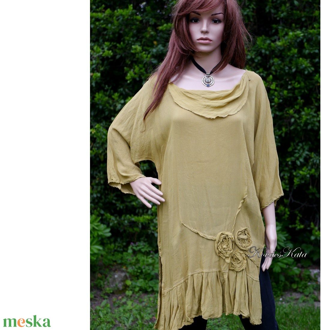 CAMILE - artsy flapper tunika-ruha / mustár - ruha & divat - női ruha - tunika - Meska.hu CAMILE - artsy flapper tunika-ruha / mustár - ruha & divat - női ruha - tunika - Meska.hu