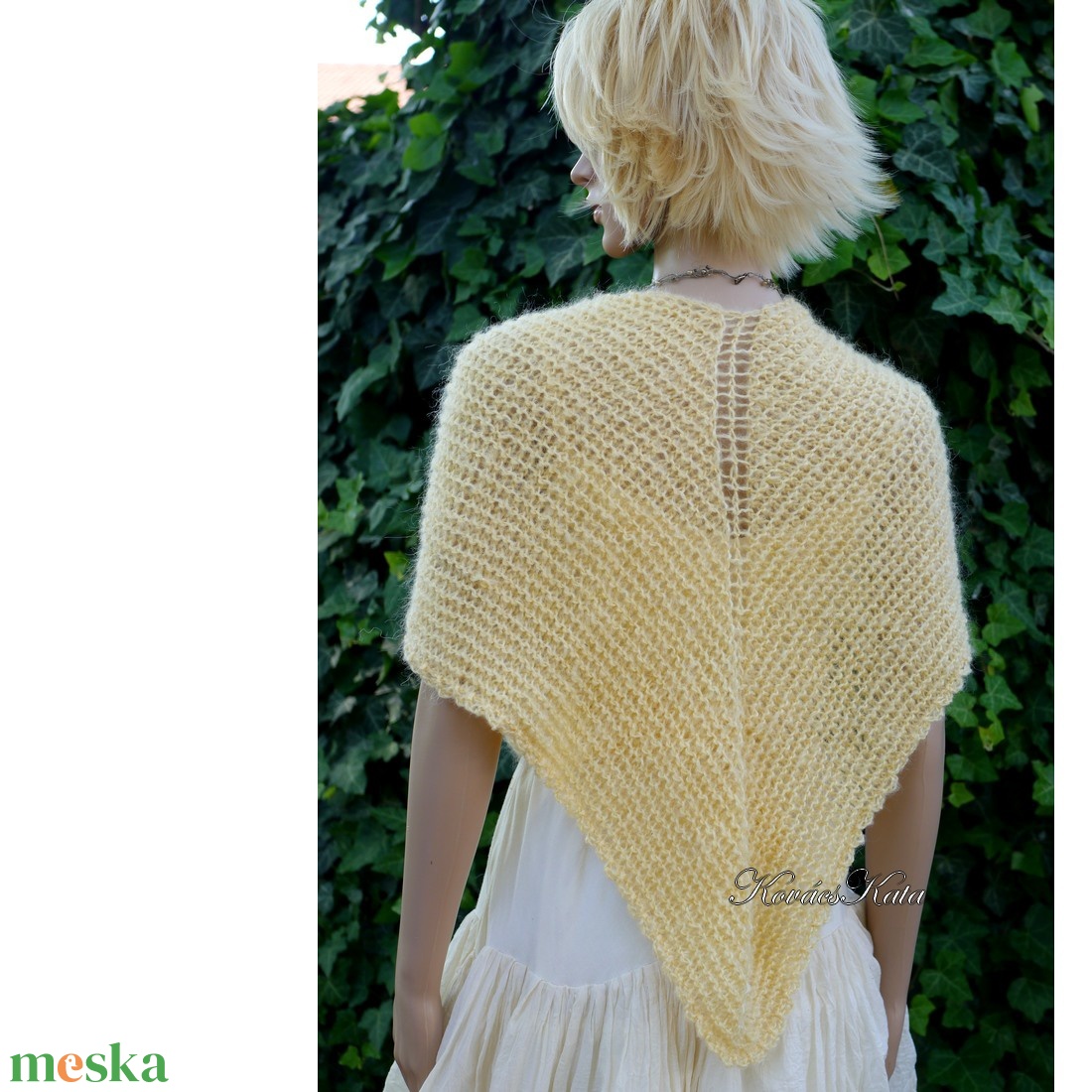 MOHAIR-VANILIA - exkluzív kézzel kötött vállkendő - ruha & divat - sál, sapka, kendő - vállkendő - Meska.hu MOHAIR-VANILIA - exkluzív kézzel kötött vállkendő - ruha & divat - sál, sapka, kendő - vállkendő - Meska.hu