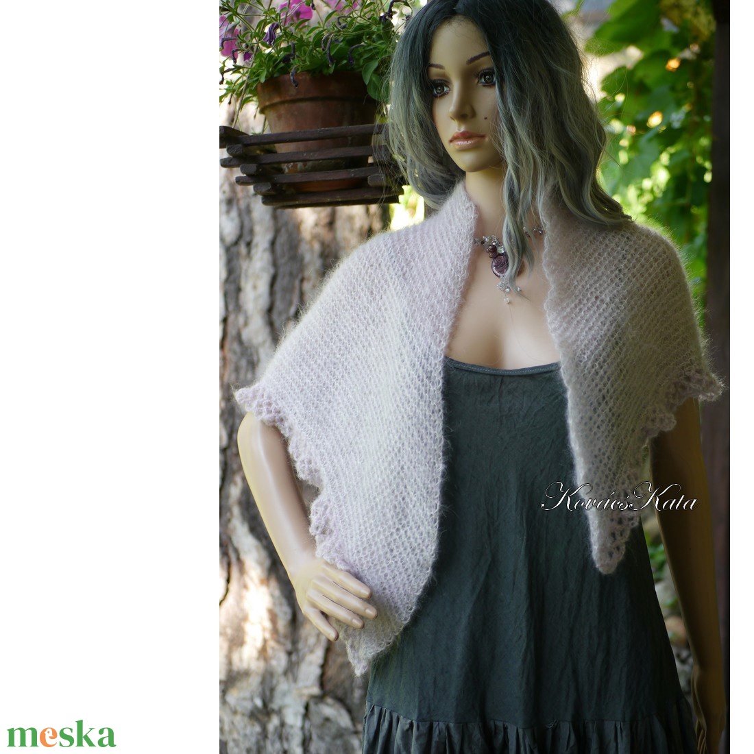 HABKENDŐ / púder - exkluzív kézzel kötött silk mohair vállkendő - ruha & divat - sál, sapka, kendő - vállkendő - Meska.hu HABKENDŐ / púder - exkluzív kézzel kötött silk mohair vállkendő - ruha & divat - sál, sapka, kendő - vállkendő - Meska.hu