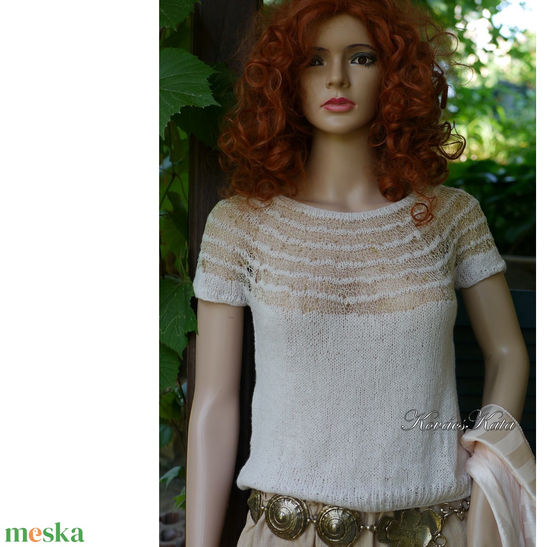 PIUME / gold - exkluzív kasmír + lurex fonalból kézzel kötött finom pulóver - ruha & divat - női ruha - pulóver - Meska.hu PIUME / gold - exkluzív kasmír + lurex fonalból kézzel kötött finom pulóver - ruha & divat - női ruha - pulóver - Meska.hu