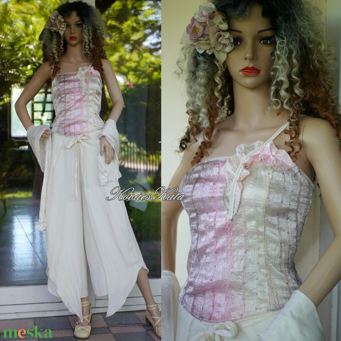 FLITTERES SELYEM TOP - romantikus design selyem korzet - ruha & divat - női ruha - top - Meska.hu FLITTERES SELYEM TOP - romantikus design selyem korzet - ruha & divat - női ruha - top - Meska.hu