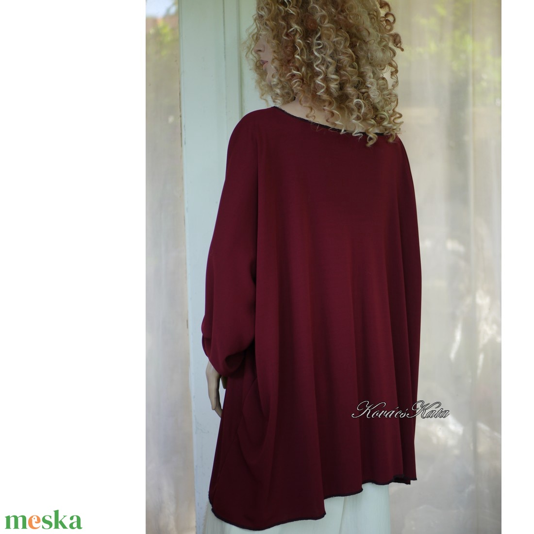 JERSEY TUNIKA - exkluzív viszkóz-jersey tunika XXL / bordó - ruha & divat - női ruha - tunika - Meska.hu JERSEY TUNIKA - exkluzív viszkóz-jersey tunika XXL / bordó - ruha & divat - női ruha - tunika - Meska.hu