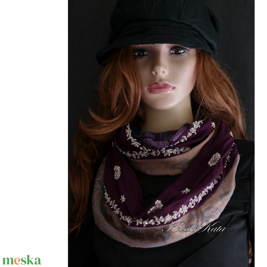 INFINITY/ india -  patchwork körsál, csősál  - ruha & divat - sál, sapka, kendő - sál - Meska.hu