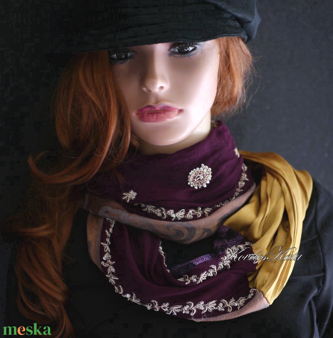 INFINITY/ india -  patchwork körsál, csősál  - ruha & divat - sál, sapka, kendő - sál - Meska.hu