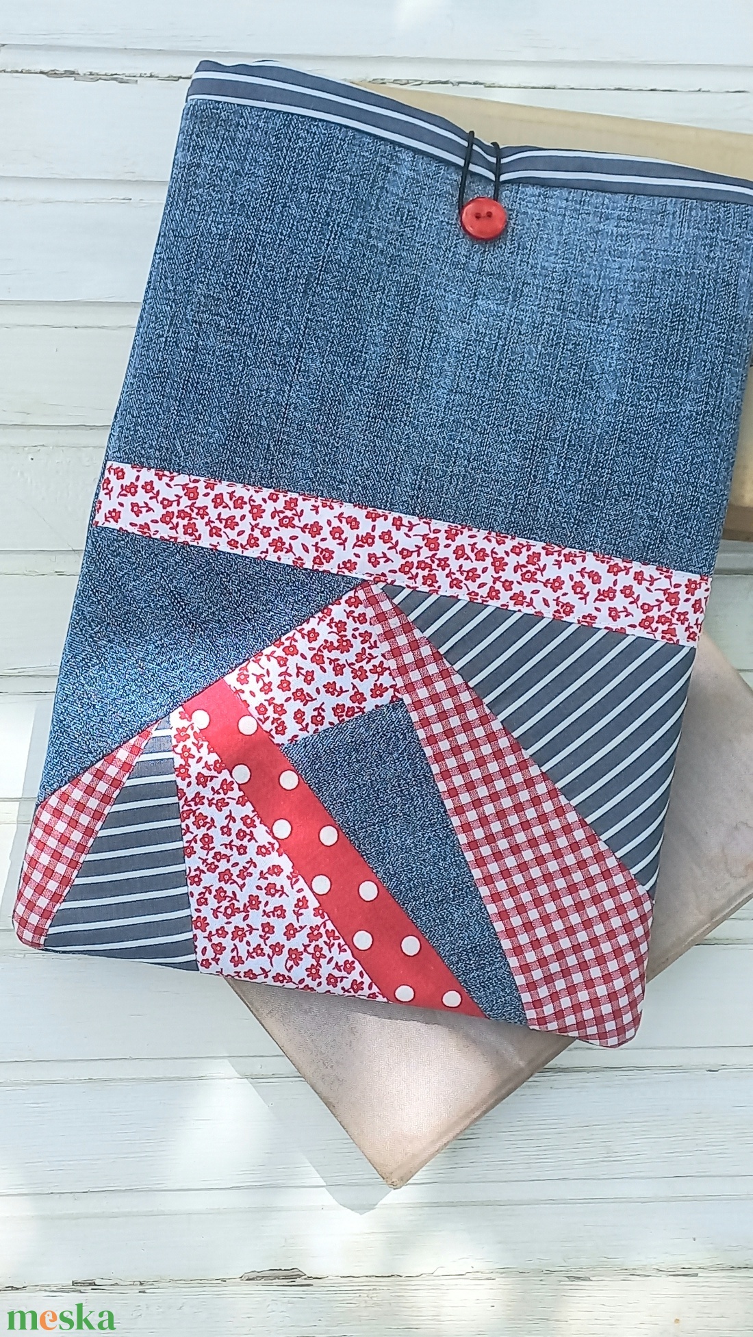 Patchwork betétes könyvtok/könyvtartó - könyv & zene - könyvtok - Meska.hu Patchwork betétes könyvtok/könyvtartó - könyv & zene - könyvtok - Meska.hu